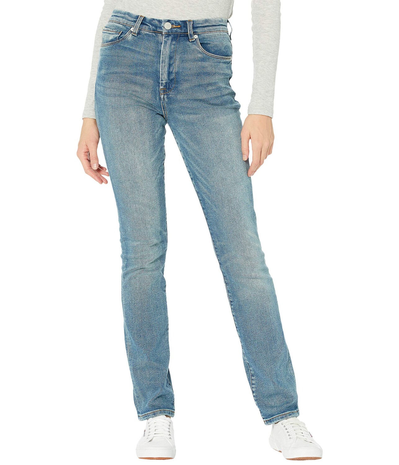 

Джинсы Blank NYC, The Cooper Straight Leg Denim Jeans in Star Bursts
