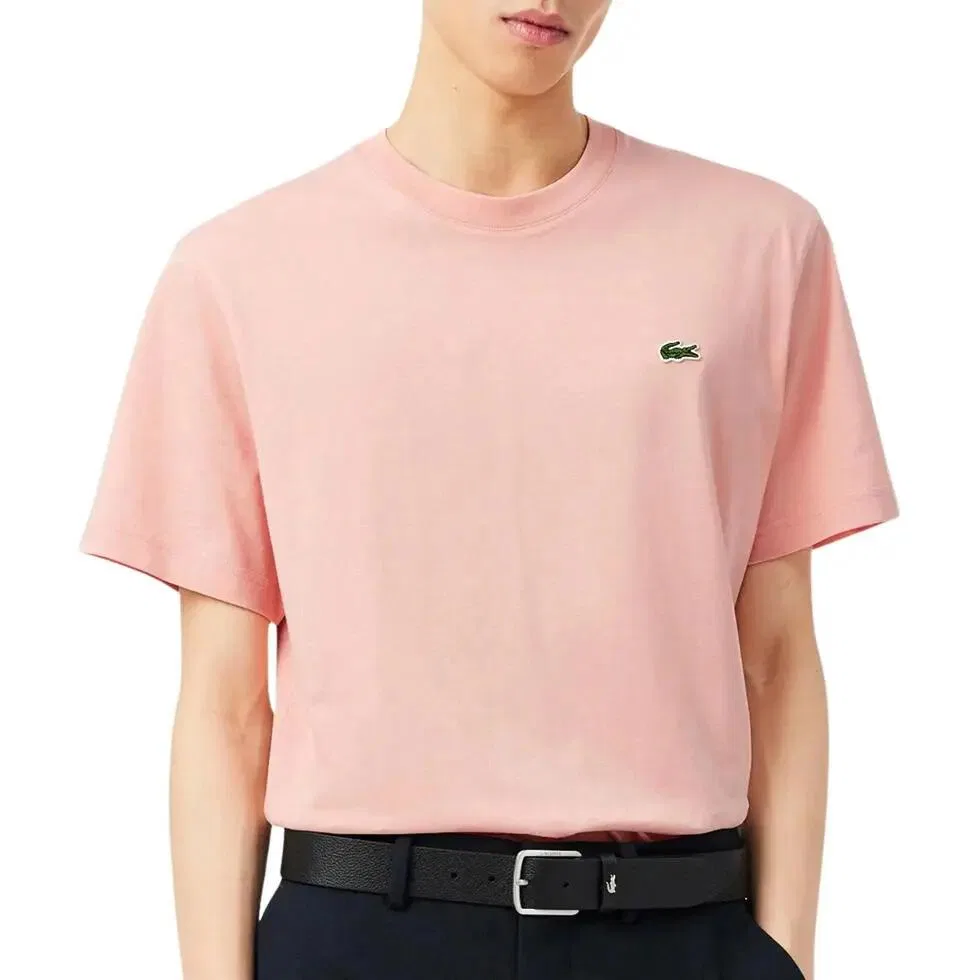 Мужская классическая футболка Lacoste Classic T-Shirt, Цвет Altrosa