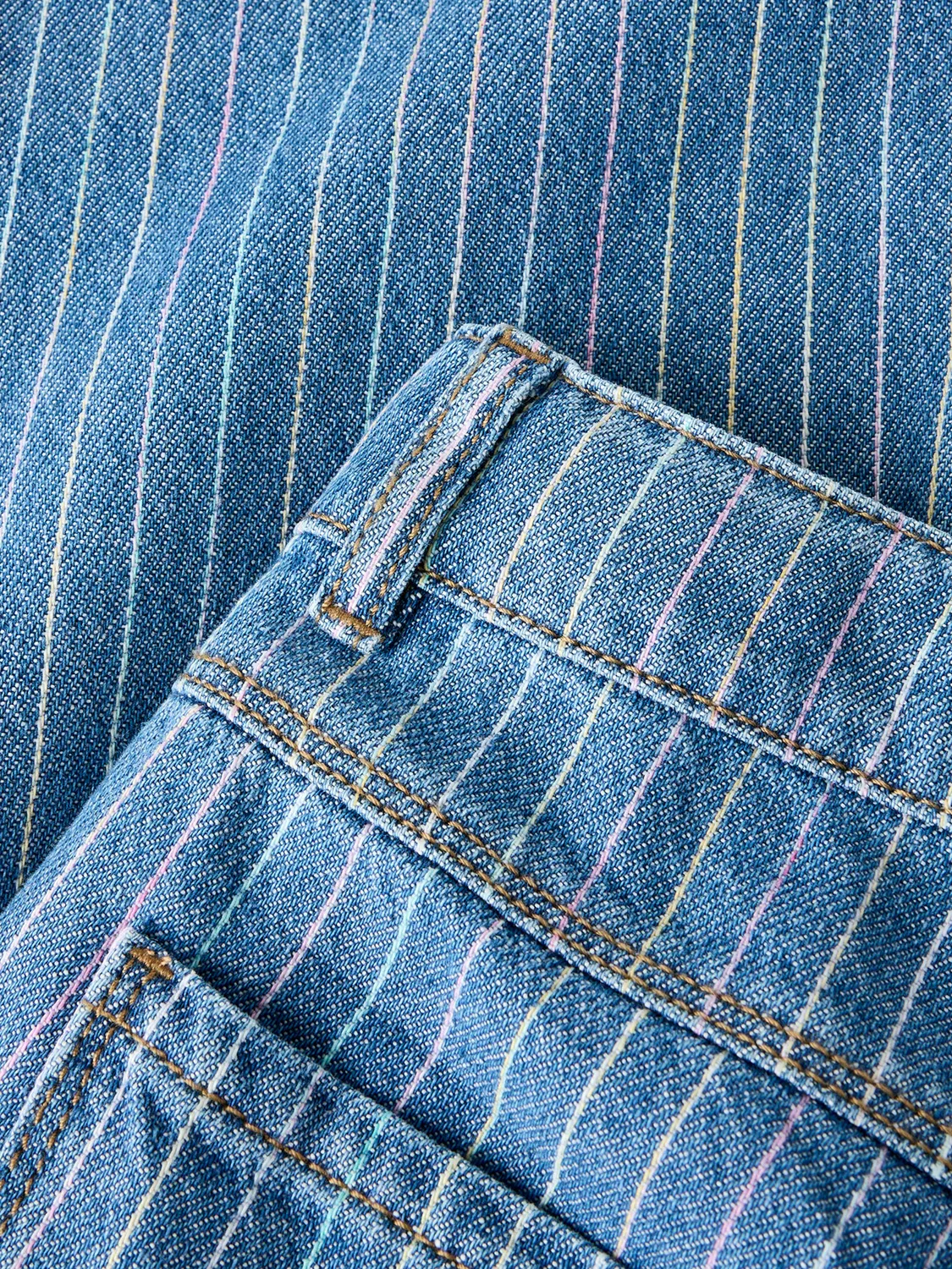 Широкие джинсы 'NMFRose' Name It, Blue Denim — фото 3