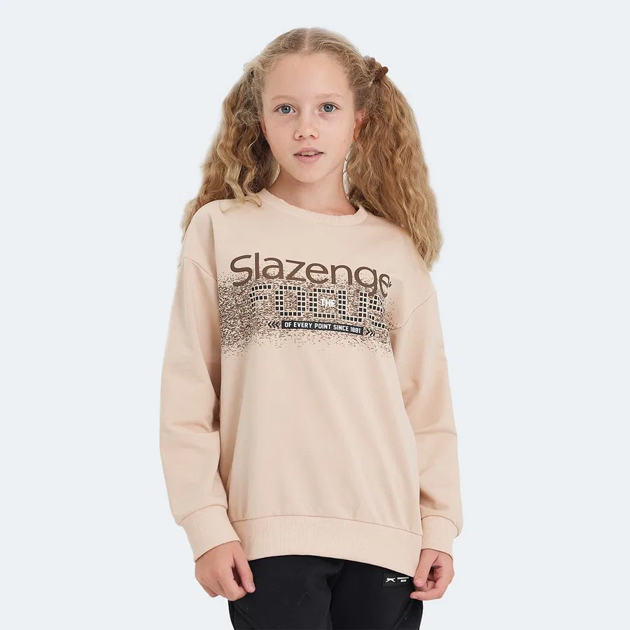 Свитшот детский с длинным рукавом LAST Slazenger, Голубой