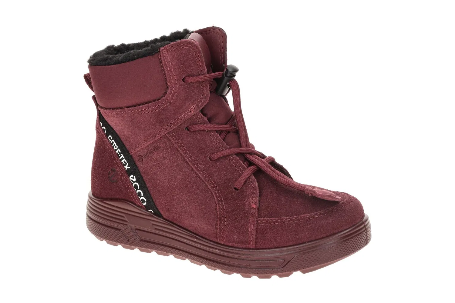 Детские зимние ботинки для девочек Urban Snowboarder Kids Sl Gtx Ecco, Dark Ruby
