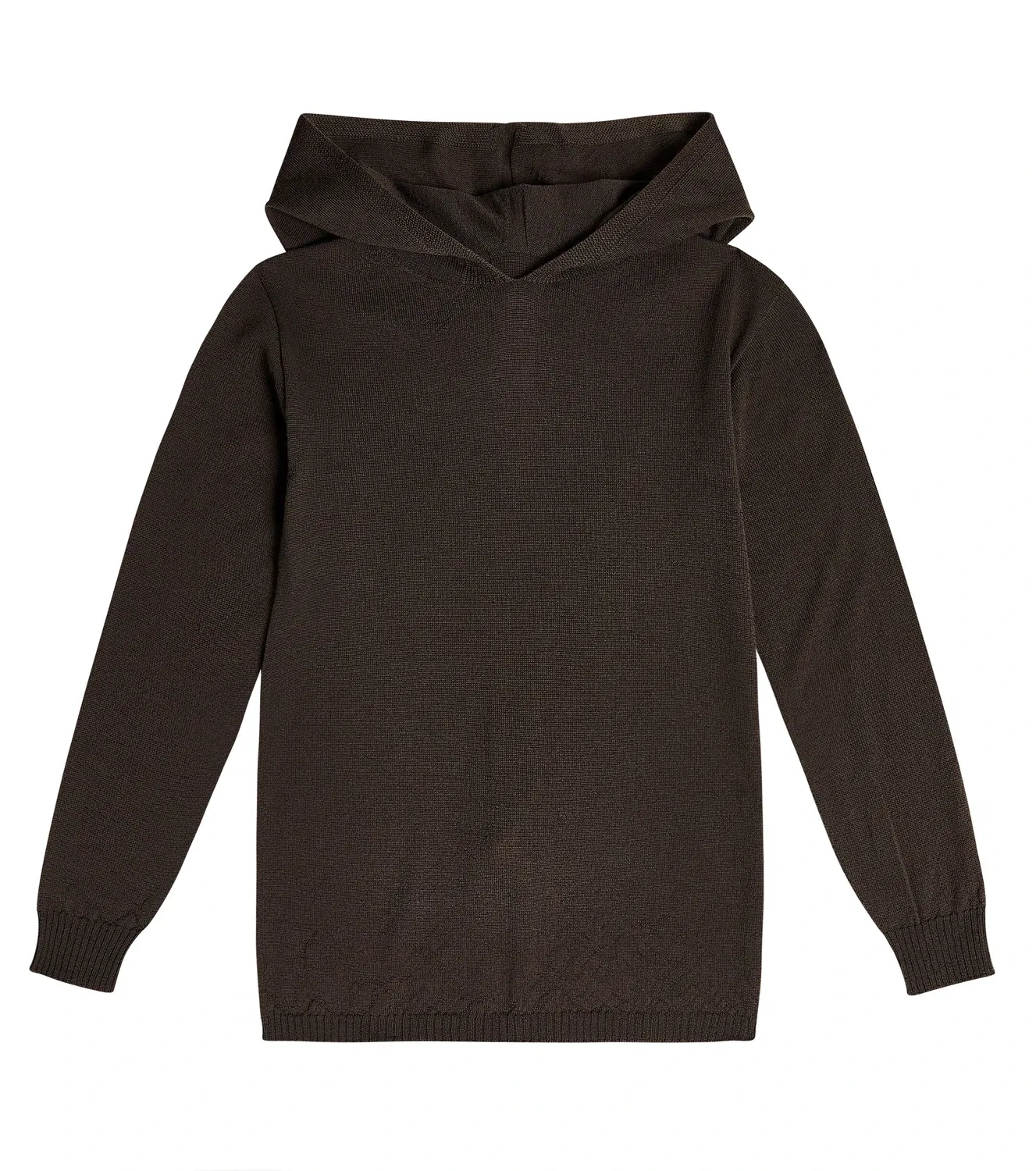 Свитер шерстяной Rick Owens Kids, серый