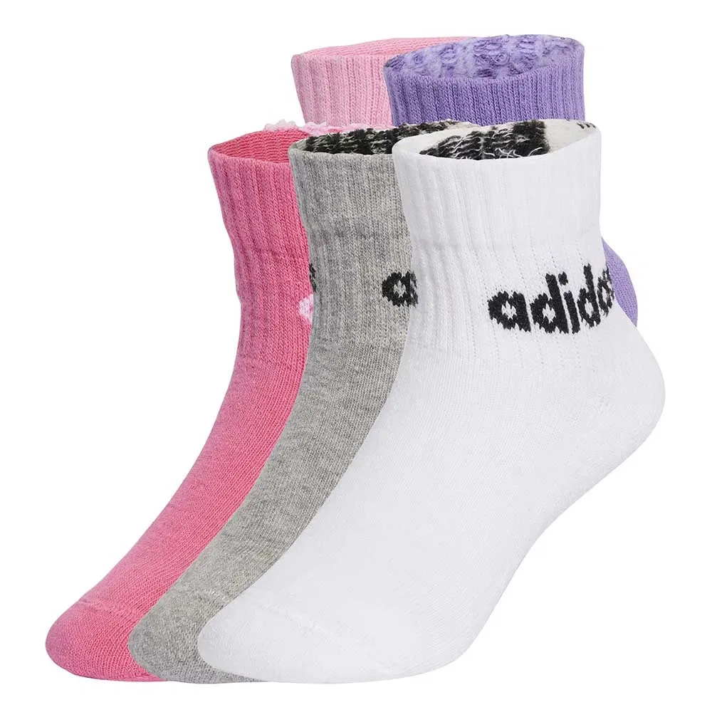 Носки Adidas Linear 5 пар, мультиколор