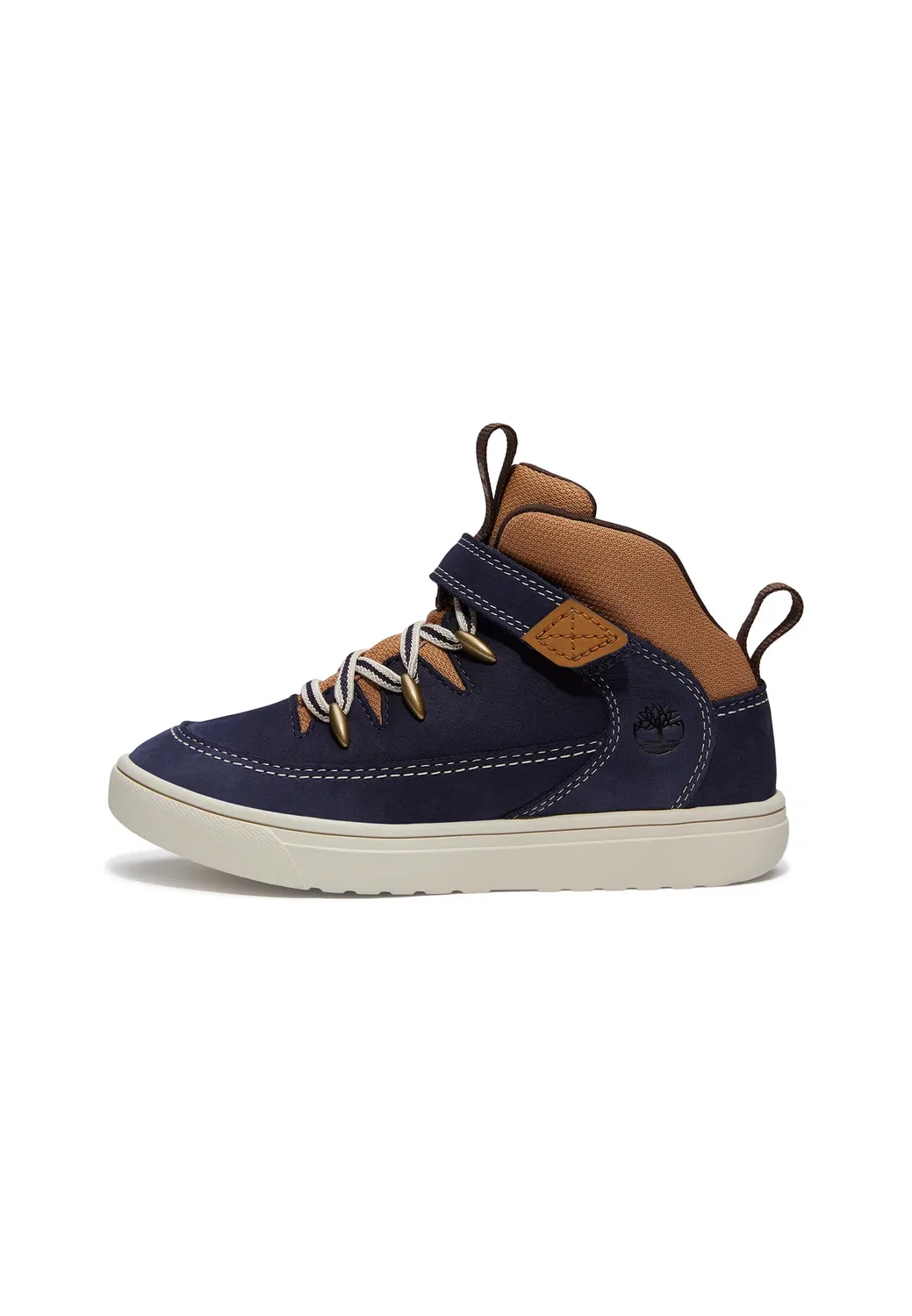 Кроссовки средней высоты на липучке Timberland, Dark Blue