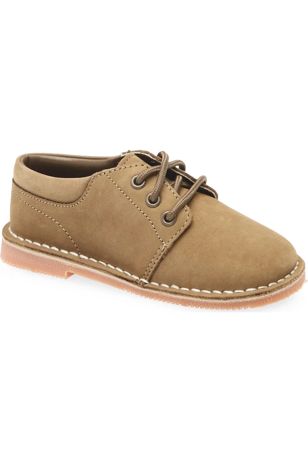 Детские ботинки на шнуровке кожаные Tyler L'AMOUR, Nubuck Khaki
