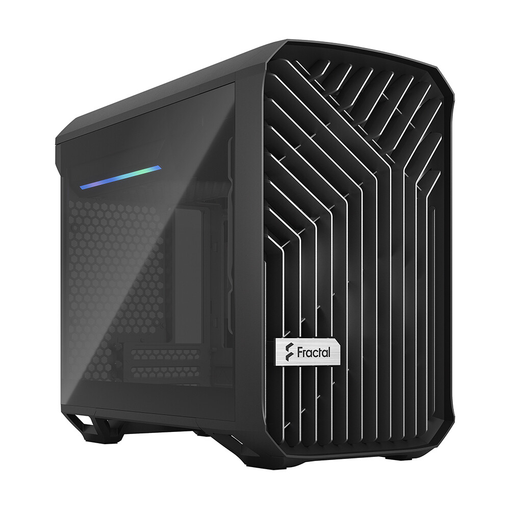 

Корпус Fractal Design Torrent Nano, Mini Tower, чёрный, тёмное стекло