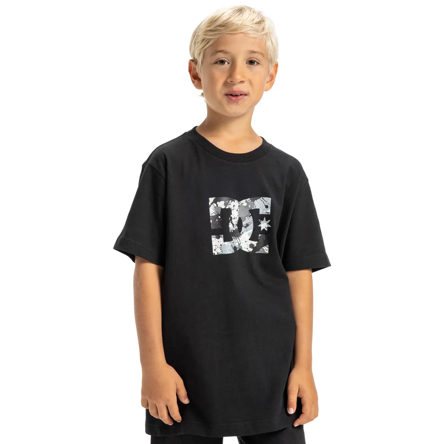 Детская футболка с принтом DC Star Filled DC Shoes, Negro