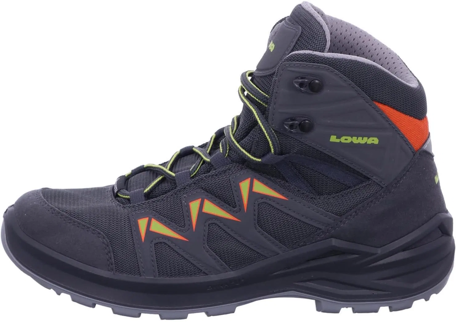 Детские ботинки с мембраной Innox PRO GTX MID Junior LOWA, Grey — фото 2