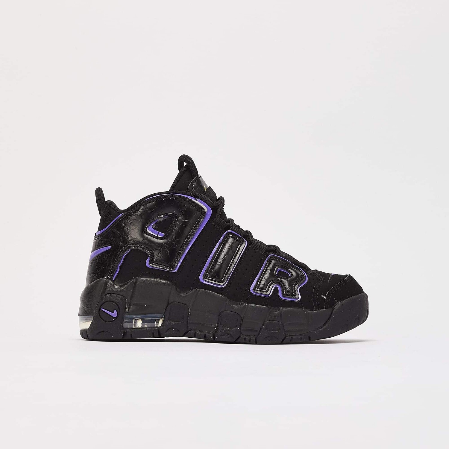 

Кроссовки детские Nike Air More Uptempo PS 'Black Action Grape', черный