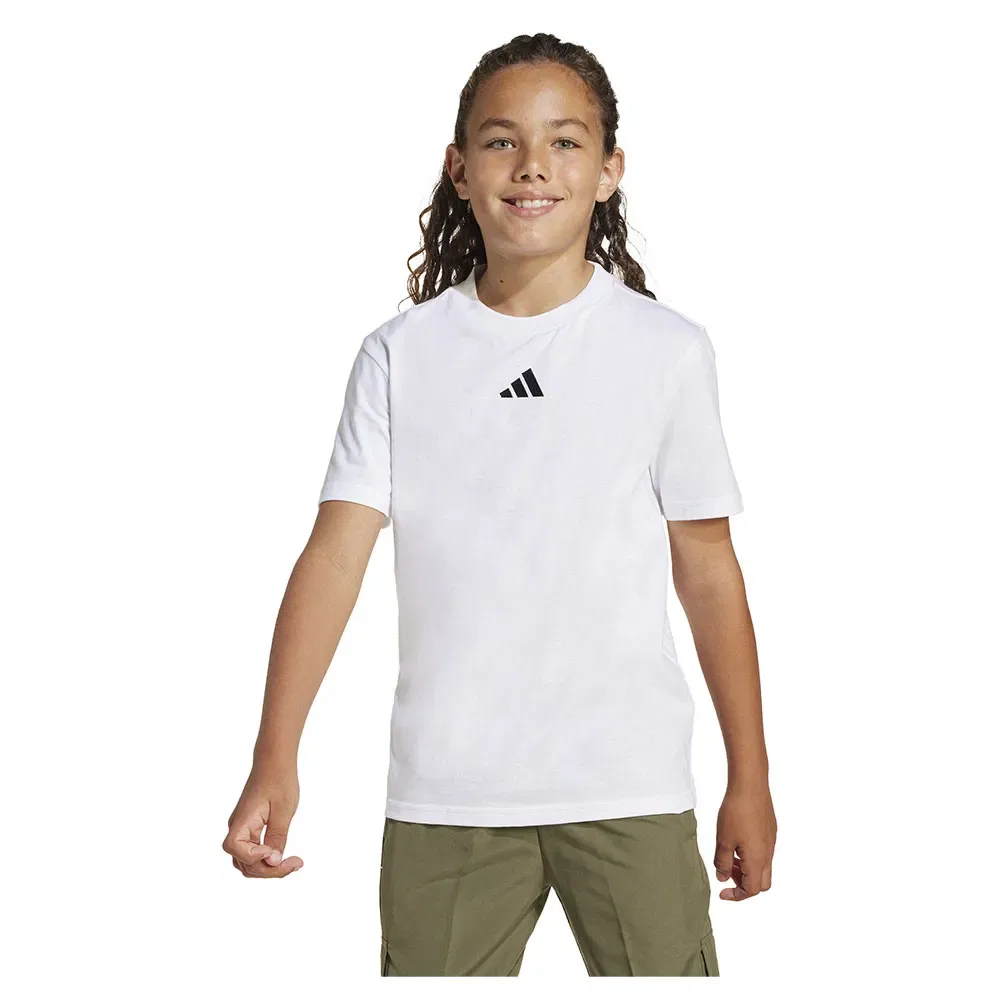 Футболка с коротким рукавом Essentials Adidas, белый