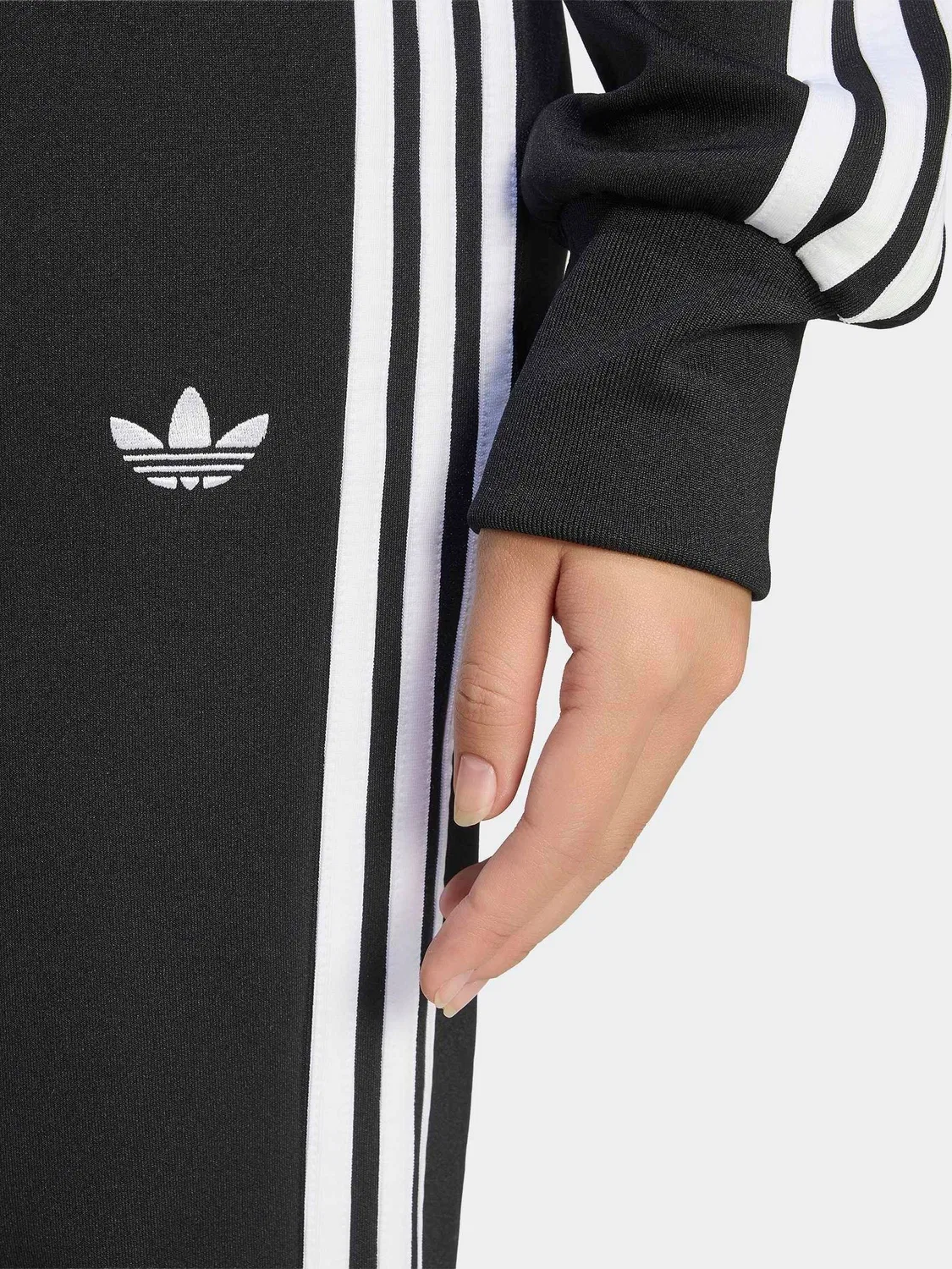 Джоггеры с расклешением Black Flared, adidas Originals, черный — фото 3