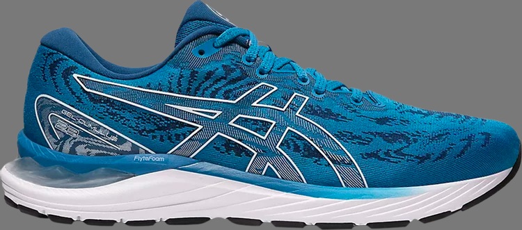 Кроссовки gel cumulus 23 'reborn blue' Asics, синий - фото