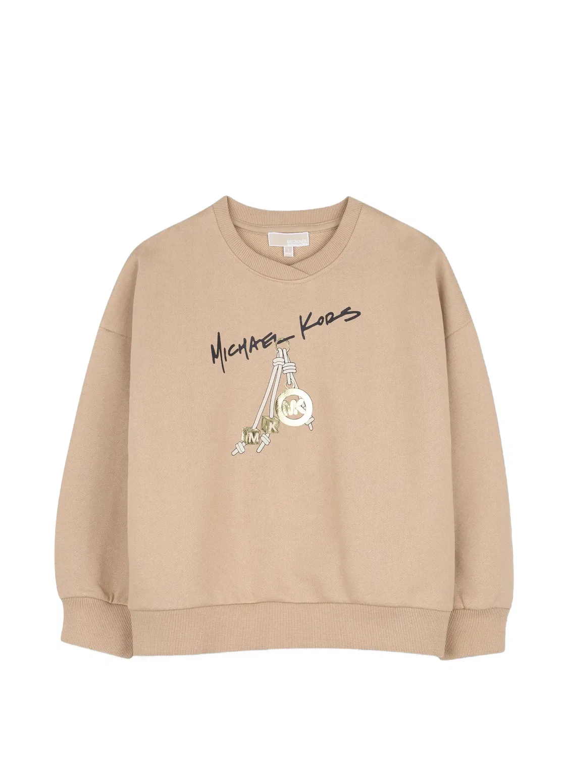 Свитшот хлопковый бежевый Michael Kors, нейтральные