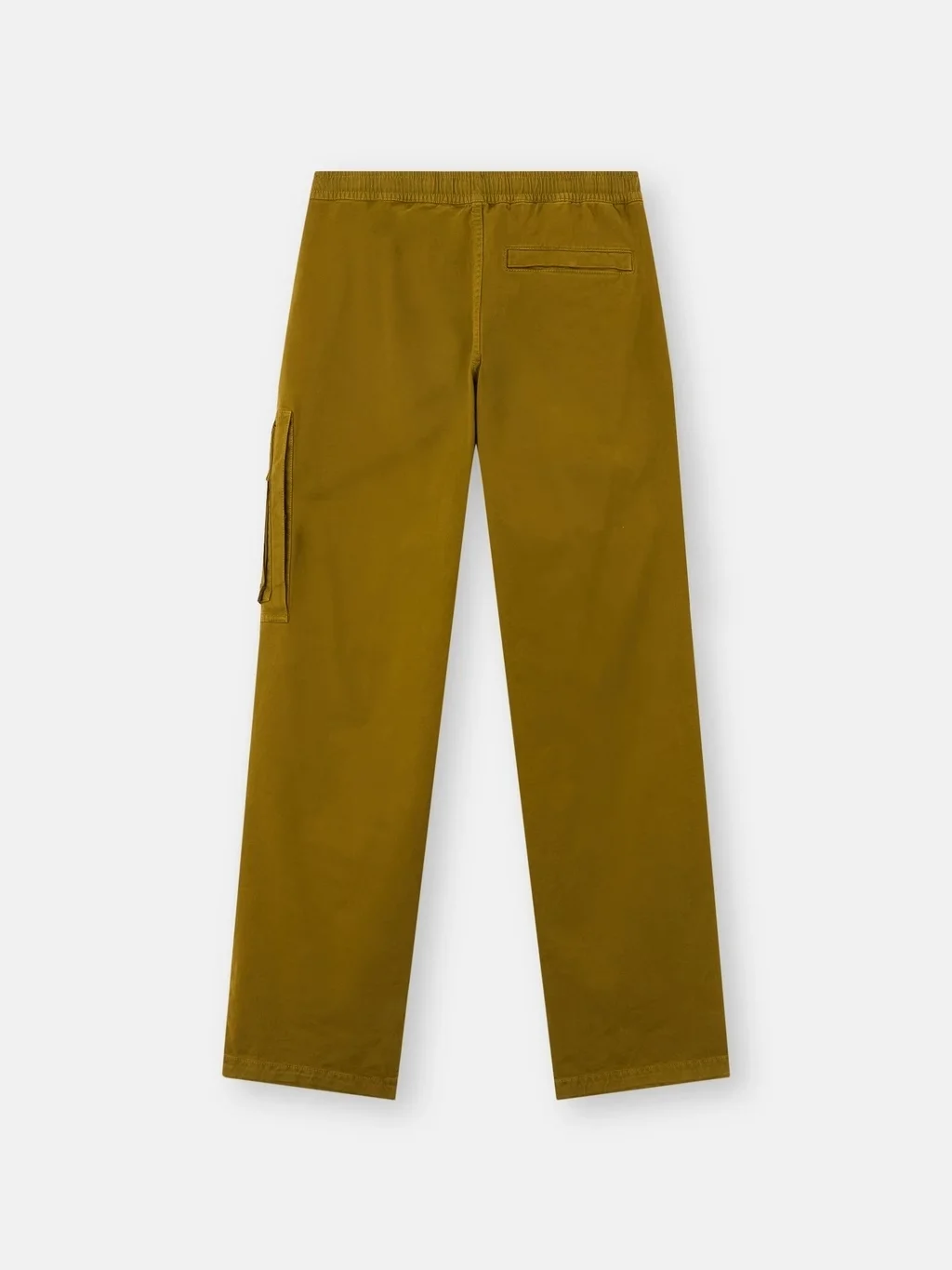 Мужские брюки-джоггеры Stone Island Loose-fit With Drawstring Cuffs, зеленый — фото 4