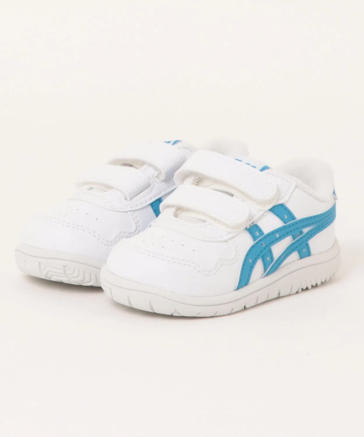 Детские кроссовки с двумя ремешками JAPAN S TS ASICS, Белый/Синий
