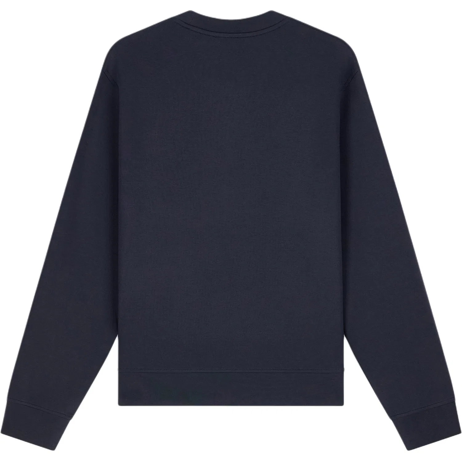 Мужской свитшот с круглым вырезом и прямым кроем Blue EMPORIO ARMANI, Blue — фото 3