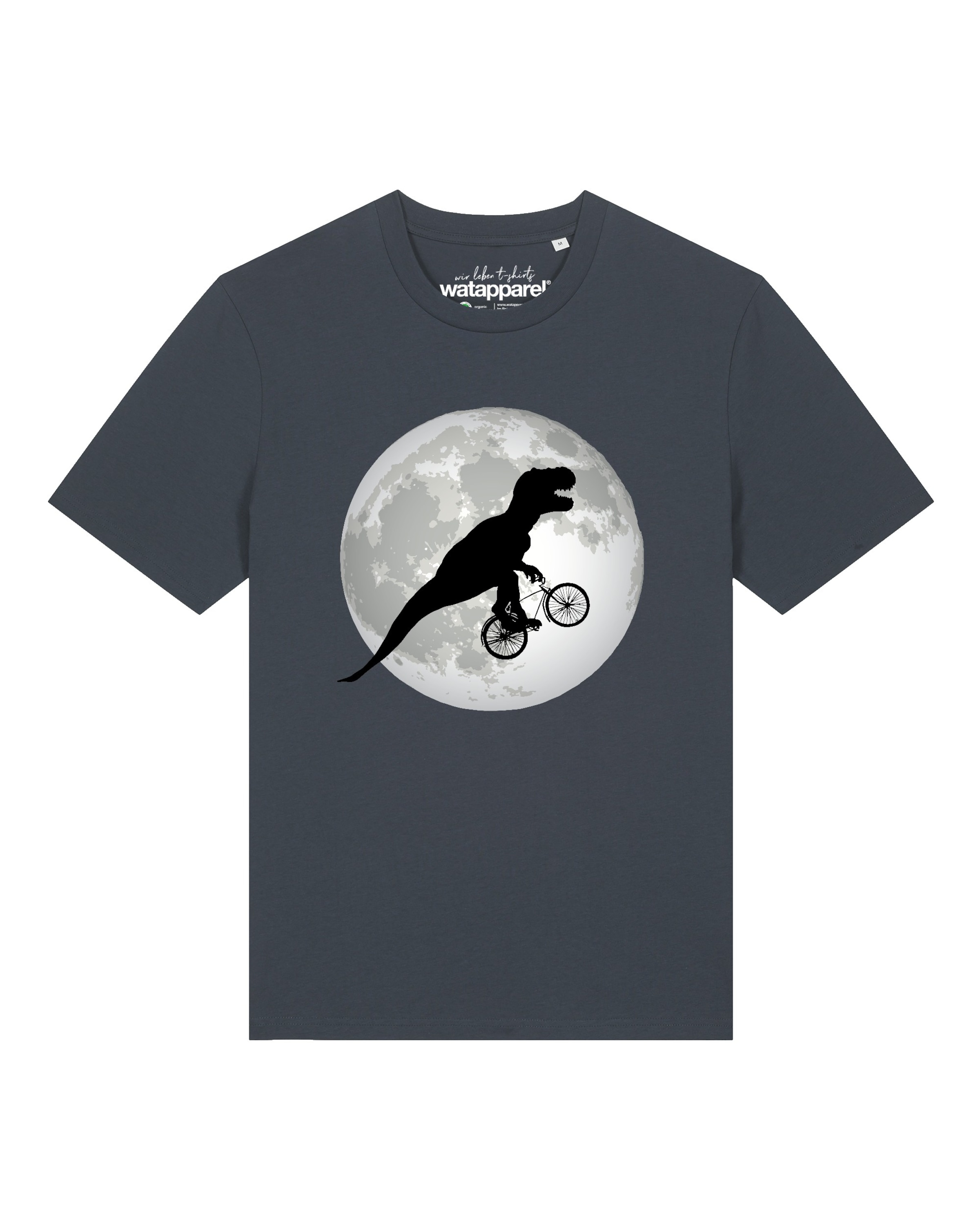 

Watapparel Футболка 'Flying TRex' в цвете Anthracite