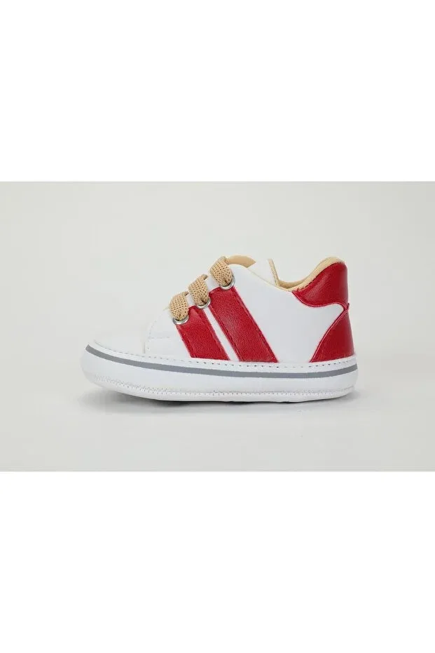 Детские пинетки для новорожденных хлопковые Baby Pattini, Red — фото 2