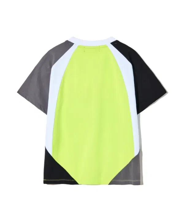 Футболка с коротким рукавом Kids bb block tee, Brownbreath Kids, зеленый — фото 3