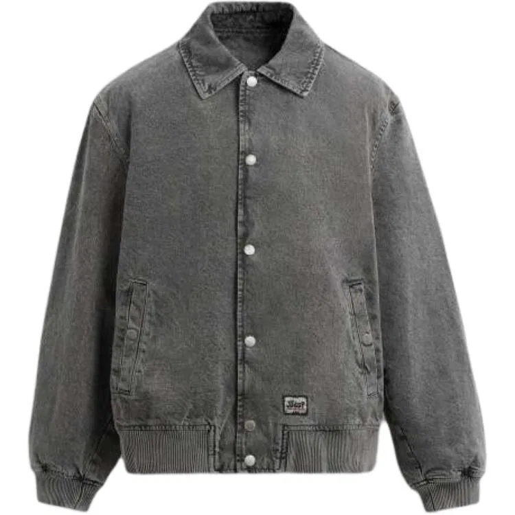 Мужское пальто с лацканами Pilot, ZARA, Gray