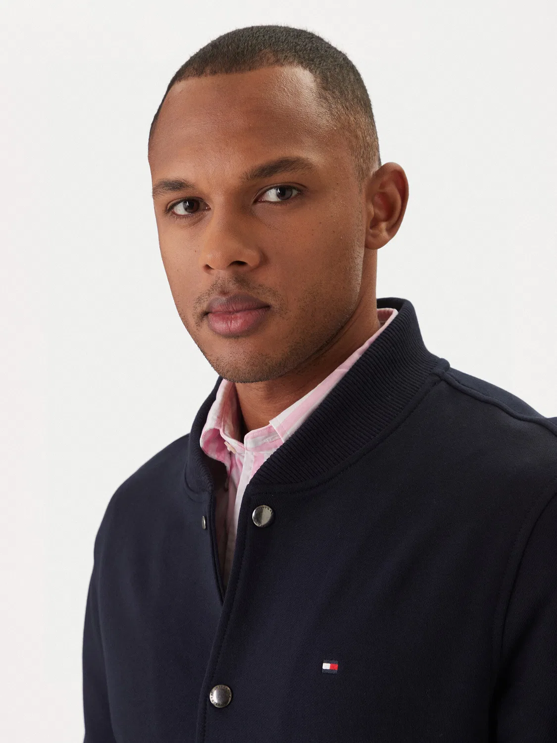 Мужской бомбер стандартного кроя Essential Tommy Hilfiger, темно-синий — фото 4