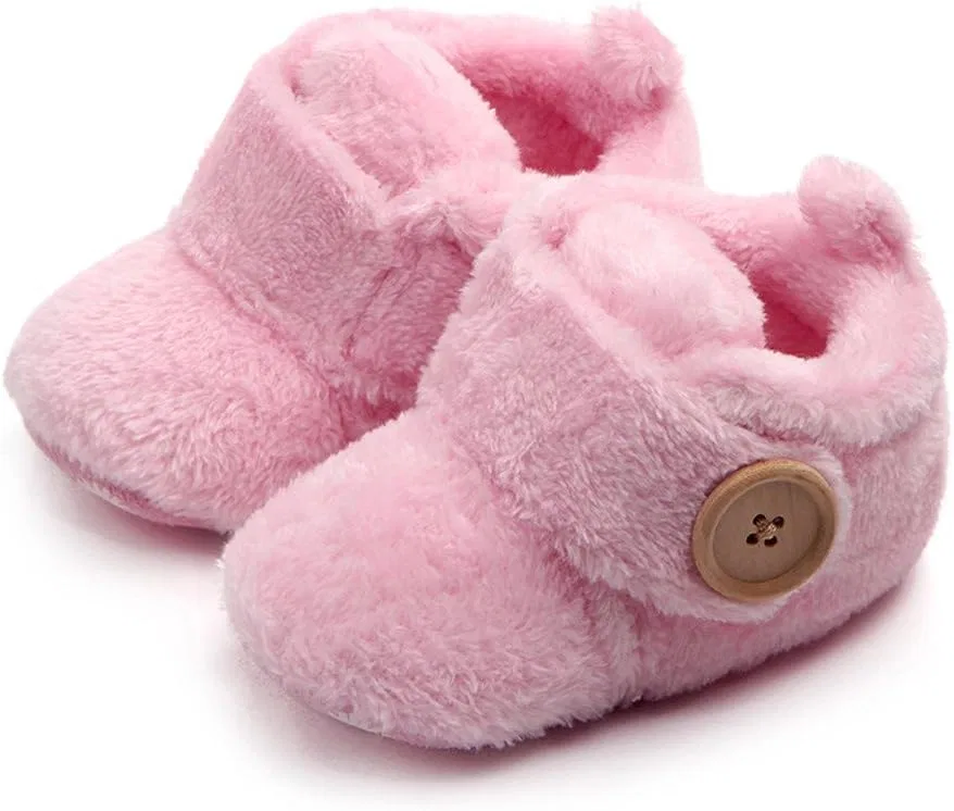 Детские туфли для девочек с круглым носком, модель Size 7 Girls Dress Shoes, Pink — фото 2