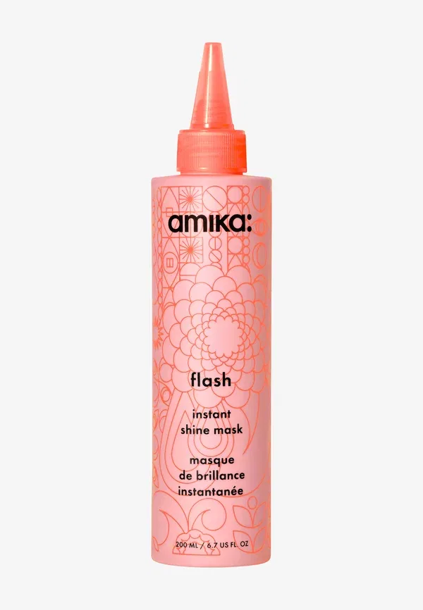 Маска для мгновенного сияния волос Flash - маска для волос 200 мл Amika