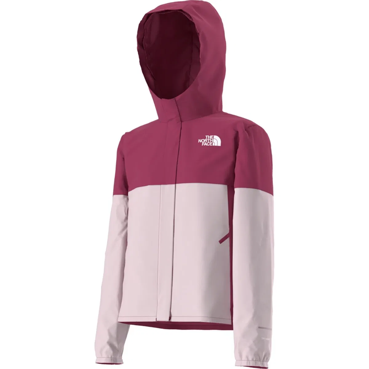 Детская дождевая куртка для девочек с принтом Warm Antora Rain Jacket The North Face, Lali Guran/Pale Blossom — фото 3