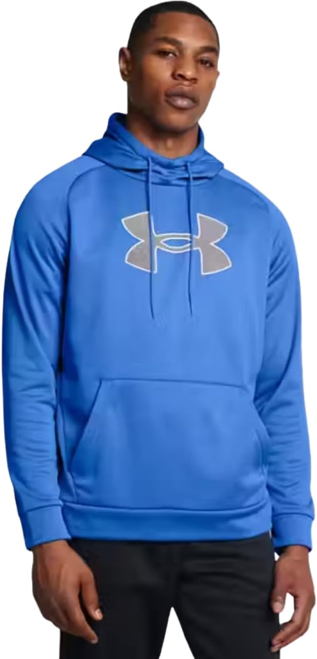 

Толстовка Under Armour Men's Armour Fleece Big Logo, Water Blue/Black/White