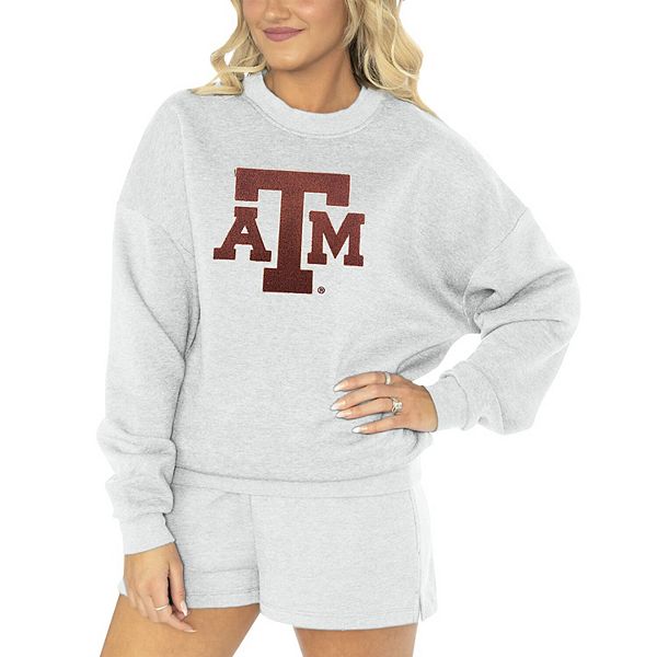

Женский свитшот и шорты для сна Texas A&M Aggies Team Effort Gameday Couture