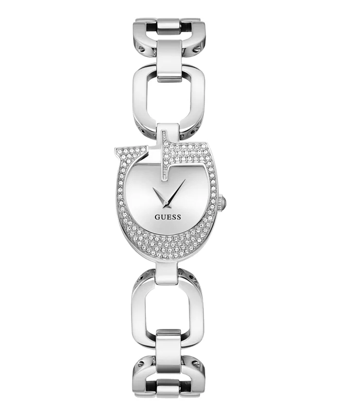 

Женские аналоговые стальные часы серебристого цвета 22 мм GUESS