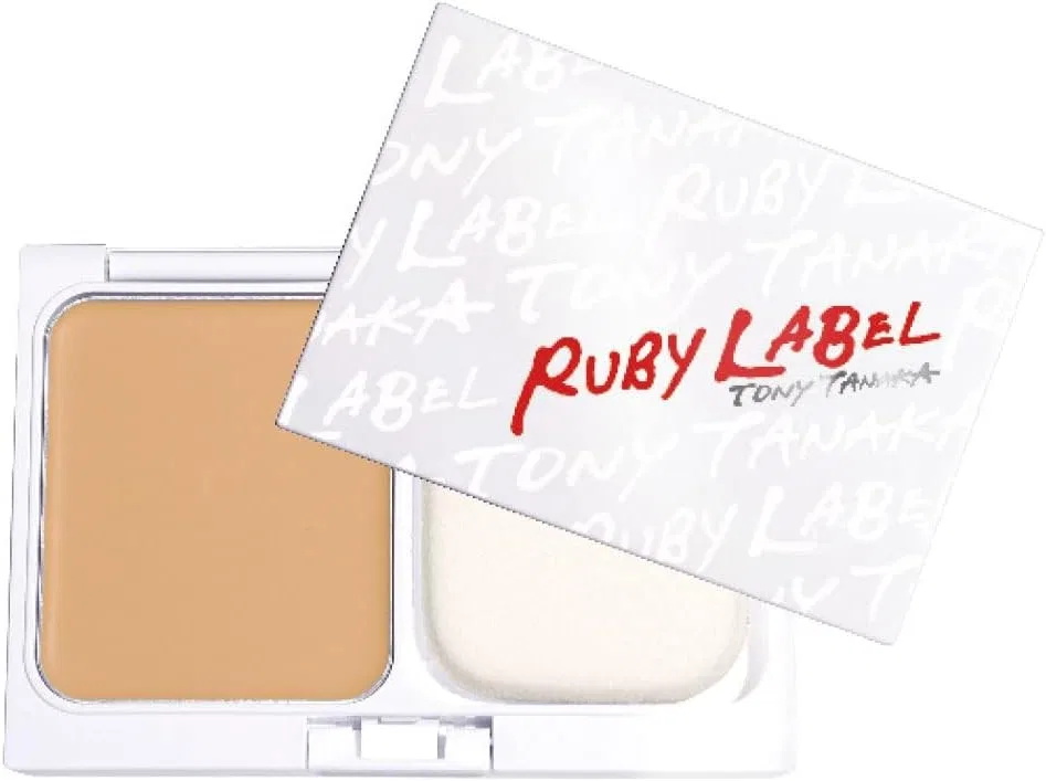 Пудра компактная Tony Tanaka RUBY LABEL Powder Foundation 02 Pink Beige 10 г