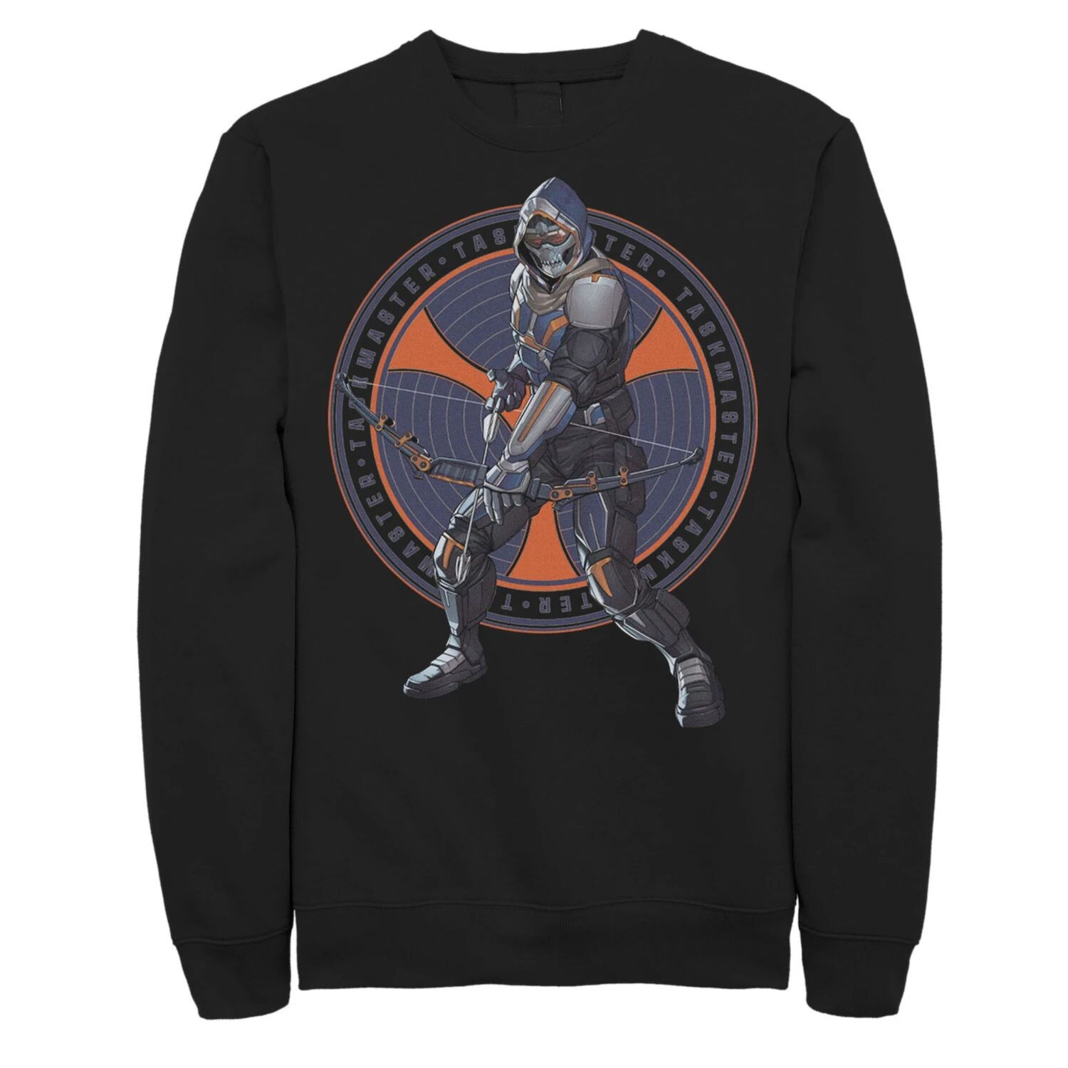 

Мужской свитшот с портретом Black Widow TaskMaster Coin Marvel