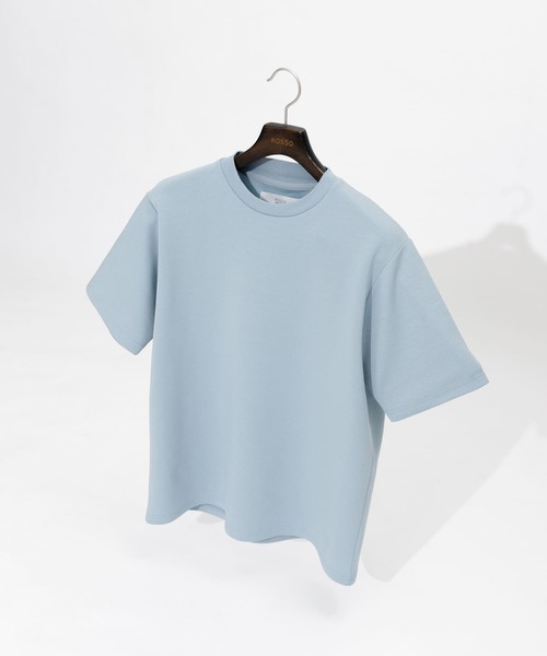 

Футболка стандартная, перфорированная, влагоотводящая, быстросохнущая URBAN RESEARCH ROSSO MEN, синий