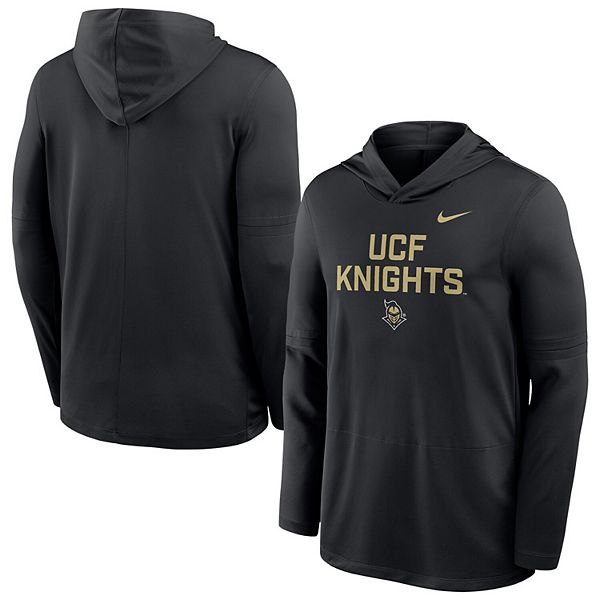 Мужская черная толстовка UCF Knights Sideline Dri-FIT Nike