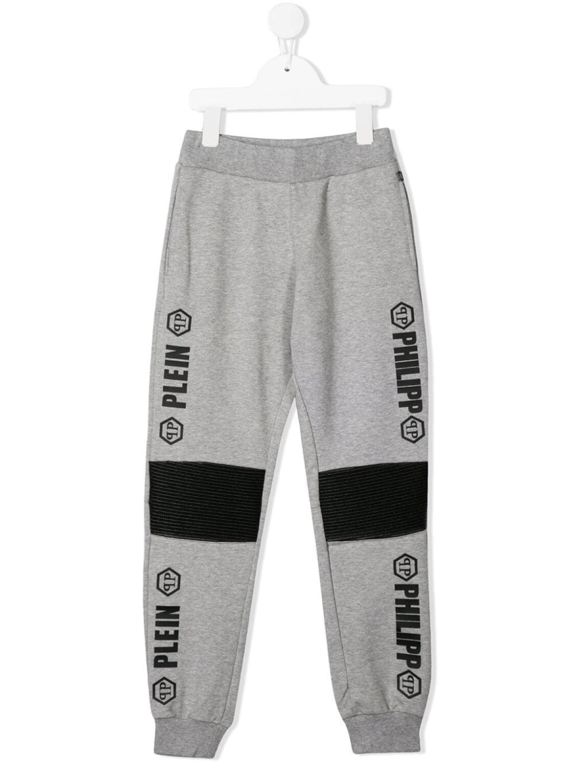 

Спортивные брюки с логотипом Philipp Plein Junior, серый