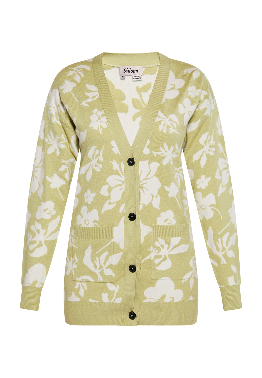 

Толстовка Sidona Cardigan, цвет HELLGRÜN WOLLWEISS