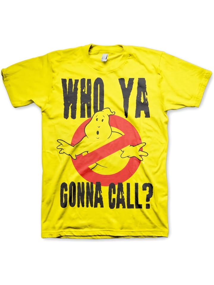 

Футболка Ghostbusters, желтый