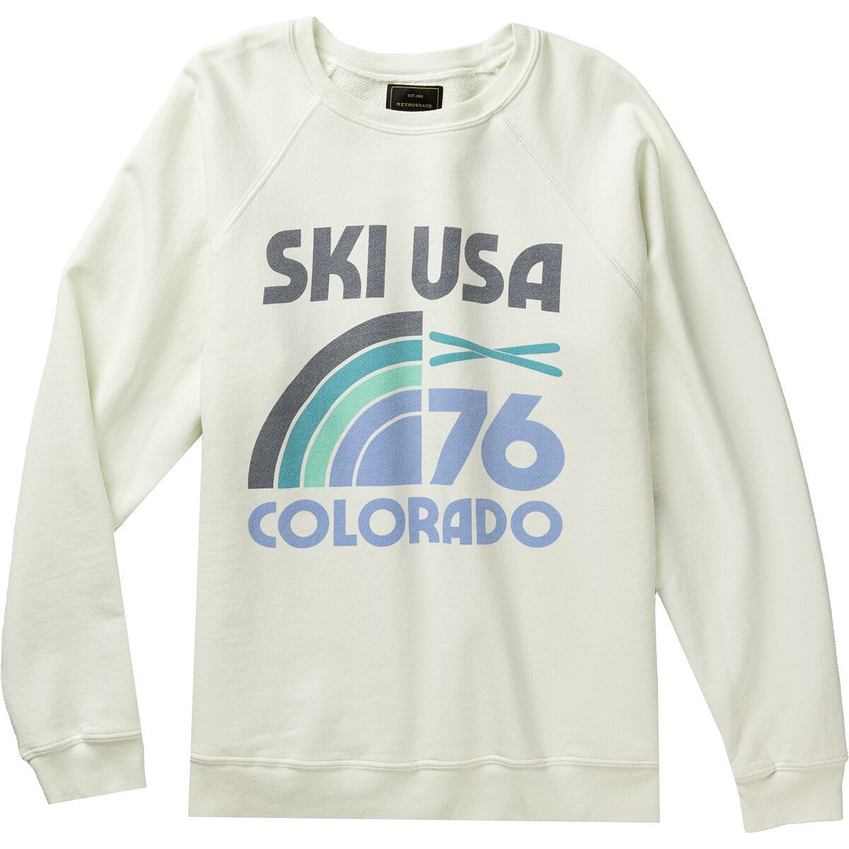 

Свитшот Ski USA Original Retro Brand, белый