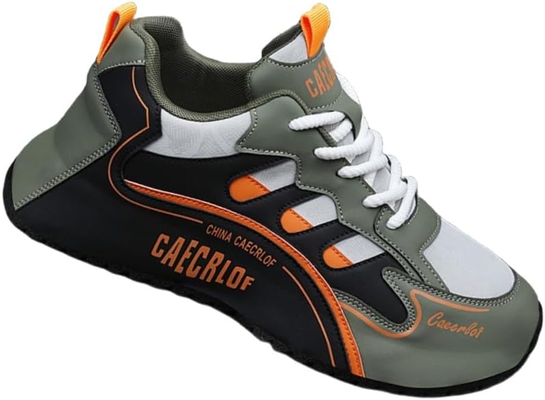 

Модные мужские спортивные кроссовки, с противоскользящей резиновой подошвой, дышащей поверхностью из ПУ, удобные и универсальные, прочные и износостойкие. Доступны в больших размерах Fmshi, черный/зеленый