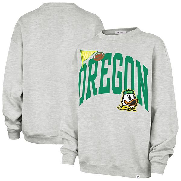 

Женский флисовый свитшот '47 gray oregon ducks icon 47 Brand