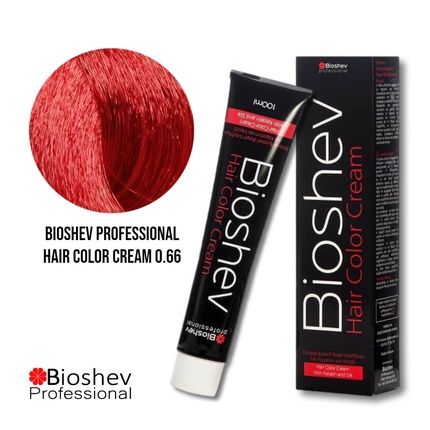 

Крем-краска для волос 100 мл - Красный микстон Bioshev Professional