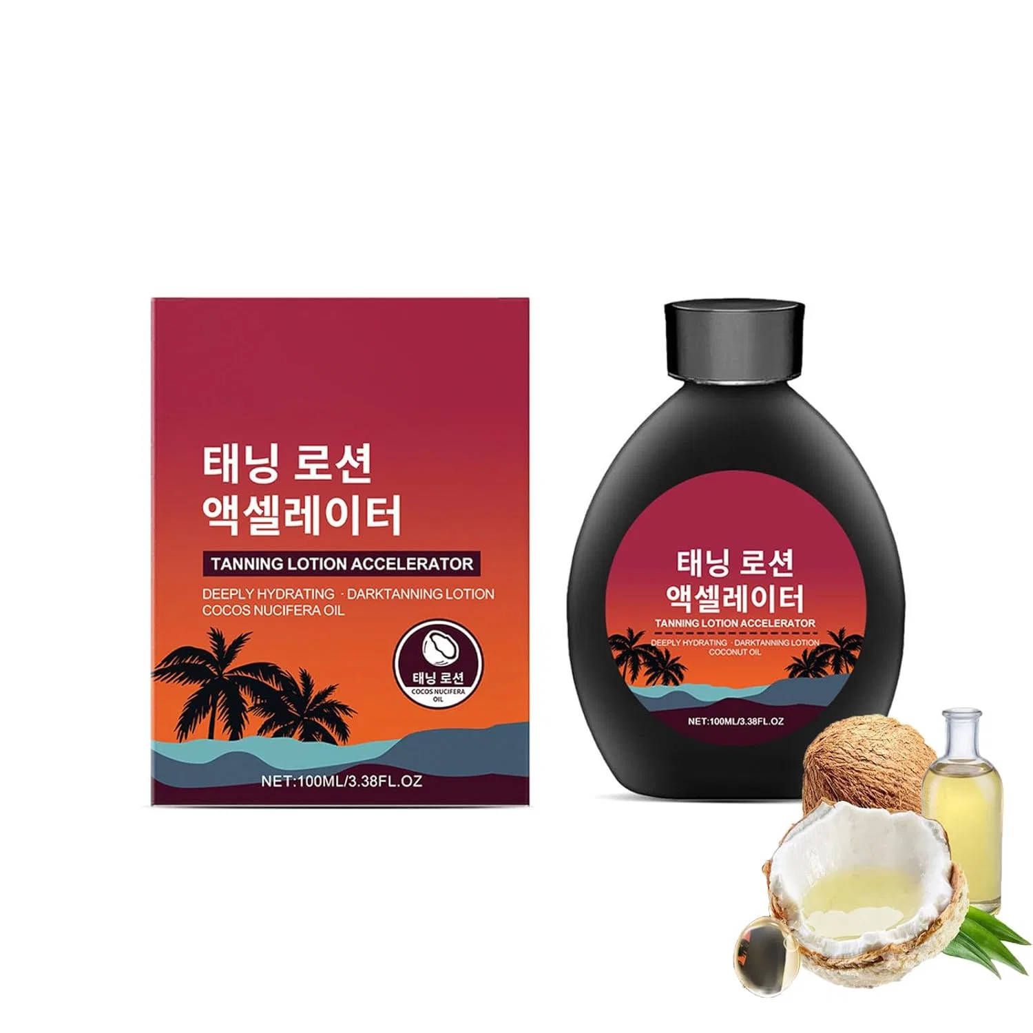 Лосьон-активатор загара Intensive Deep Dark Tan Activator, 100 мл Generisch