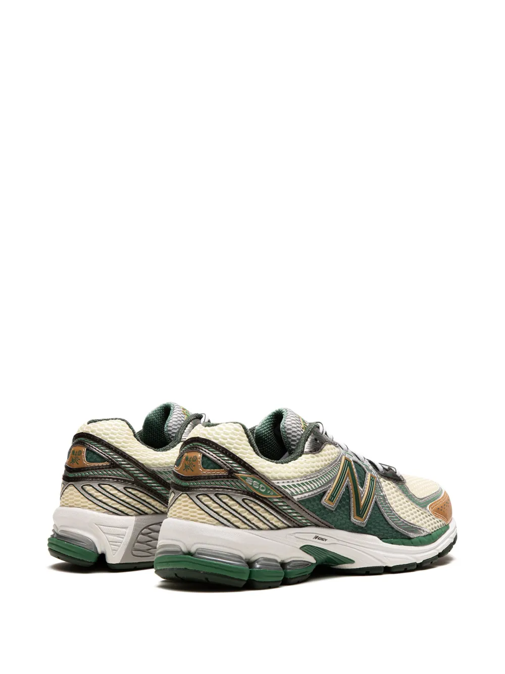 Кроссовки 860 v2 Green из коллаборации с Aimé Leon Dore NEW BALANCE, зеленый — фото 3