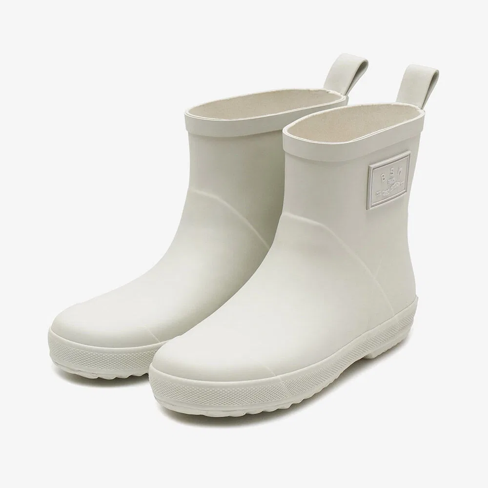 Мужские низкие резиновые сапоги Bsm Rain Boots Low серого цвета от Bensimon — фото 3