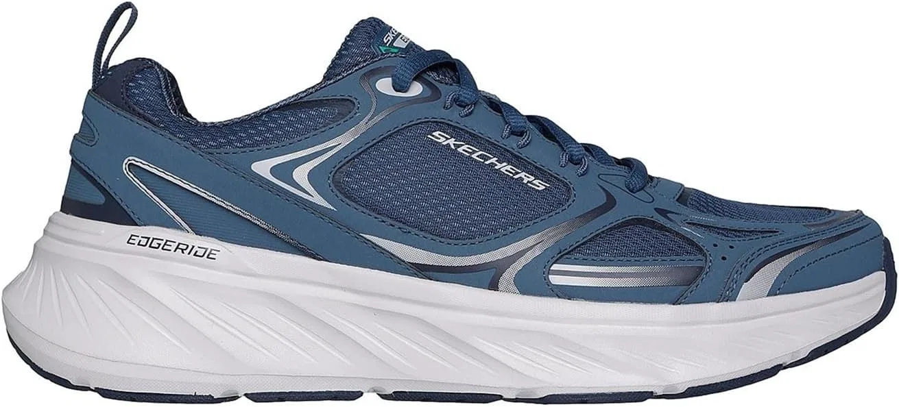 Мужские низкие кроссовки Skechers Edgeride Exodis, Slate Mesh — фото 3