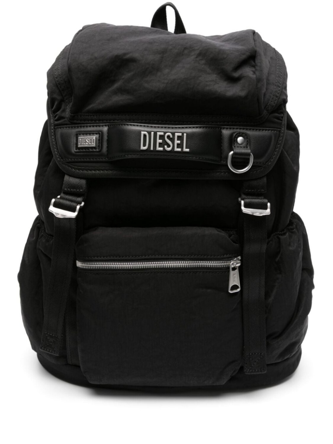 

Diesel большой рюкзак Logos, черный