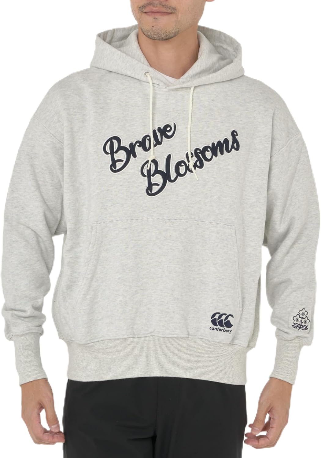 

Мужская толстовка Canterbury Japan, пепельно-серый