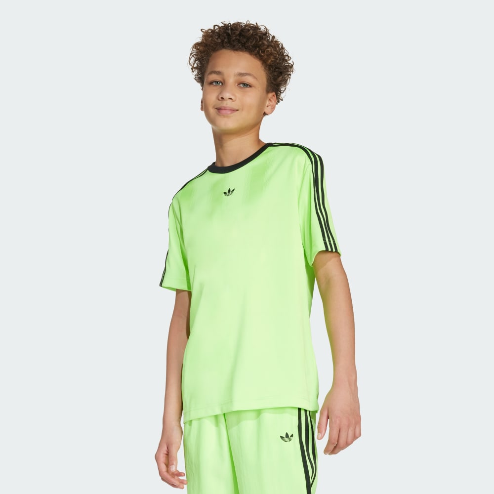 

Футболка Adidas Jacquard Tee Kids, цвет Signal Green/Black
