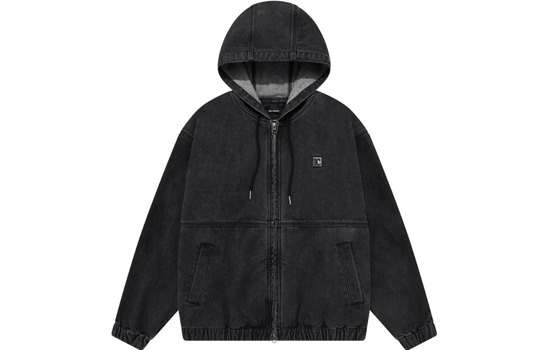 

COVERNAT Джинсовая куртка унисекс сезона весна-лето 2023 серого цвета, Gray